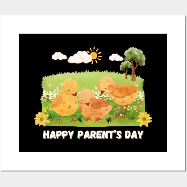 Happy Parent’s Day Wall Art by Introvert Home 